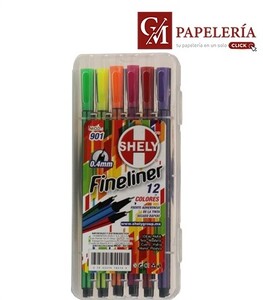 ESTUCHE ROTULADORES 0.4 C/12 SHELY